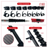 Portable Telescopic Multi-Functional Carbon Fiber Cleaning Rod