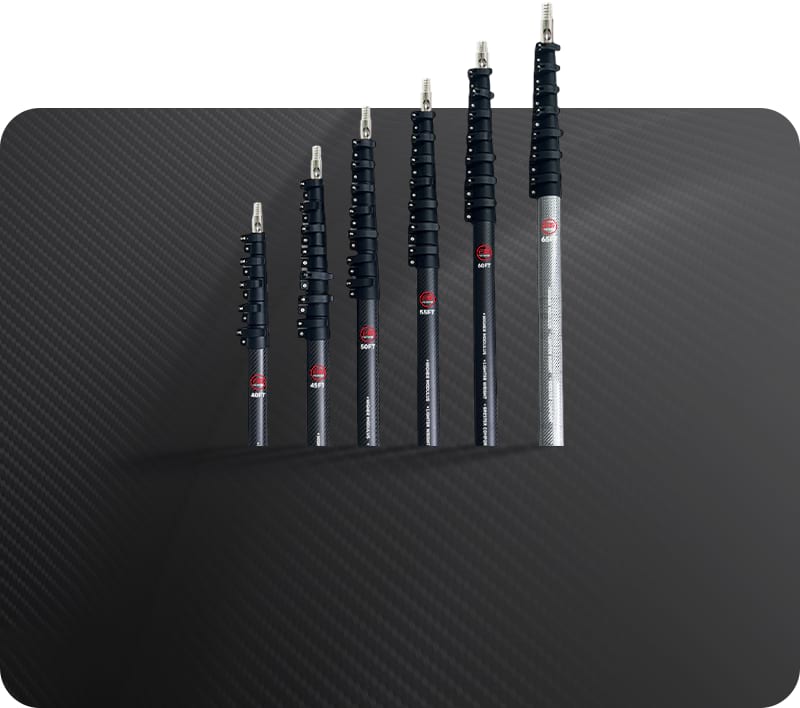 carbon fiber telescopic pole