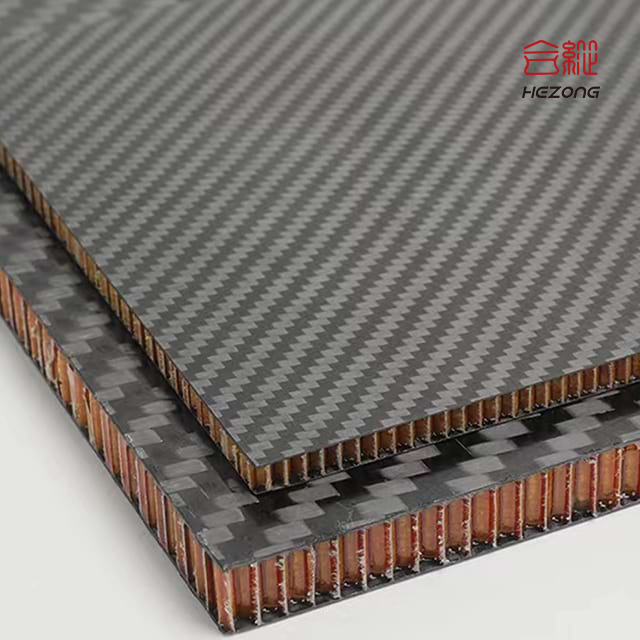 Lightweight Carbon Fiber Honeycomb Sandwich Panel