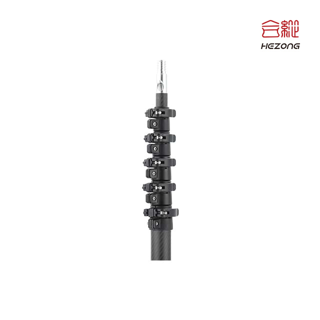 Adjustable Multi-Functional 3k Carbon Fiber Telescopic Rod, 3-20 Meters, Customizable