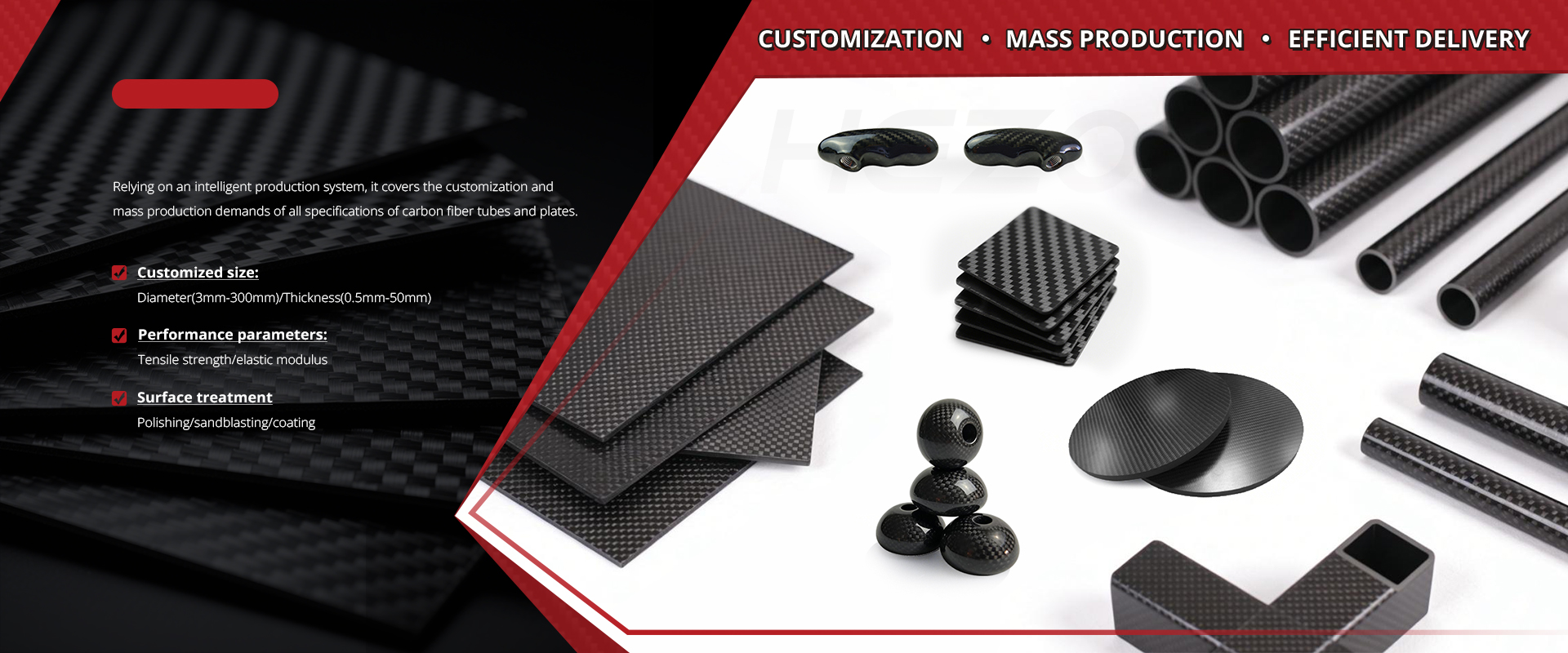 Carbon Fiber Tube & Plate Supplier