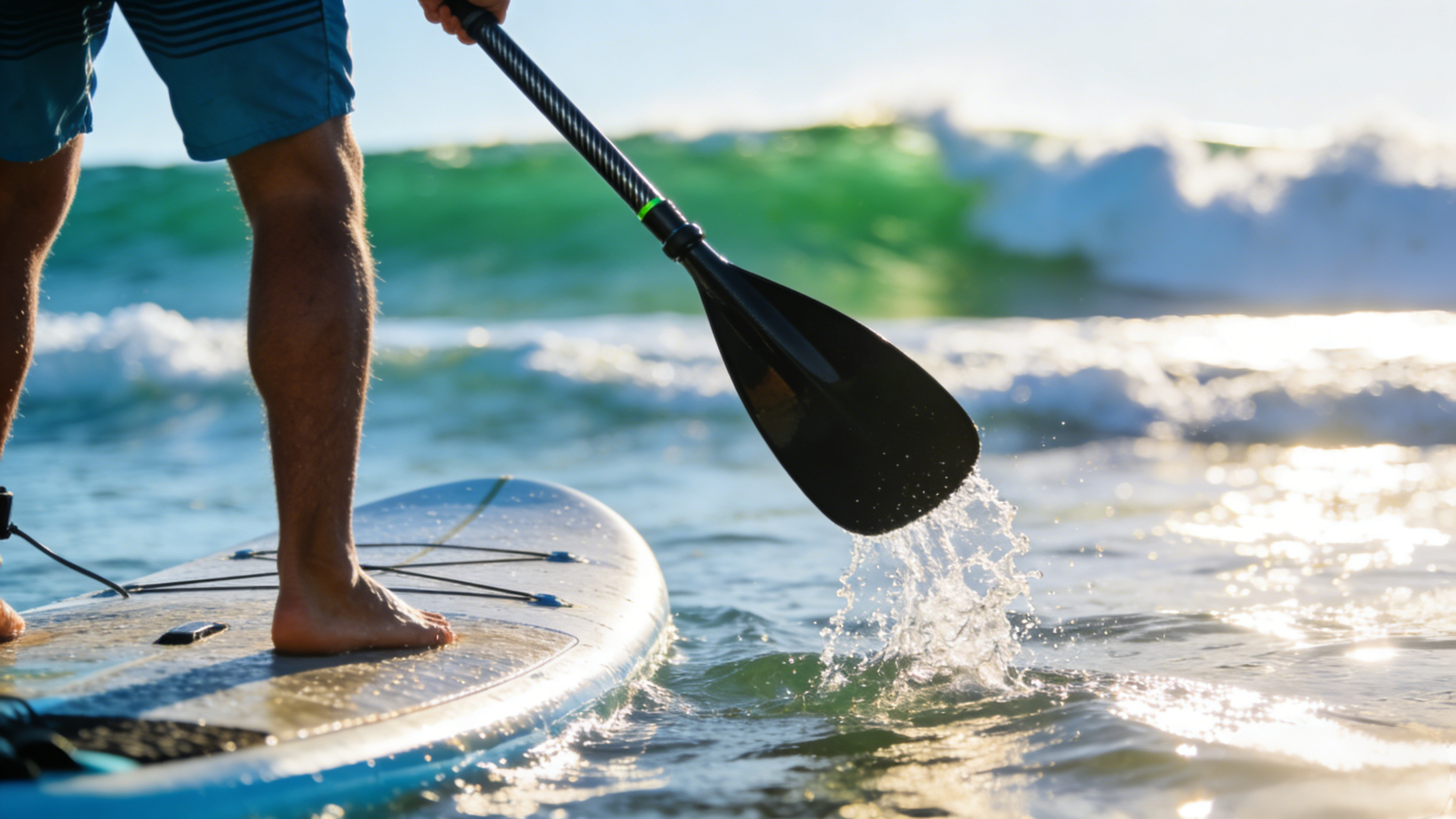 Premium Carbon Fiber Adjustable SUP Paddle: Elevate Your Water Adventures