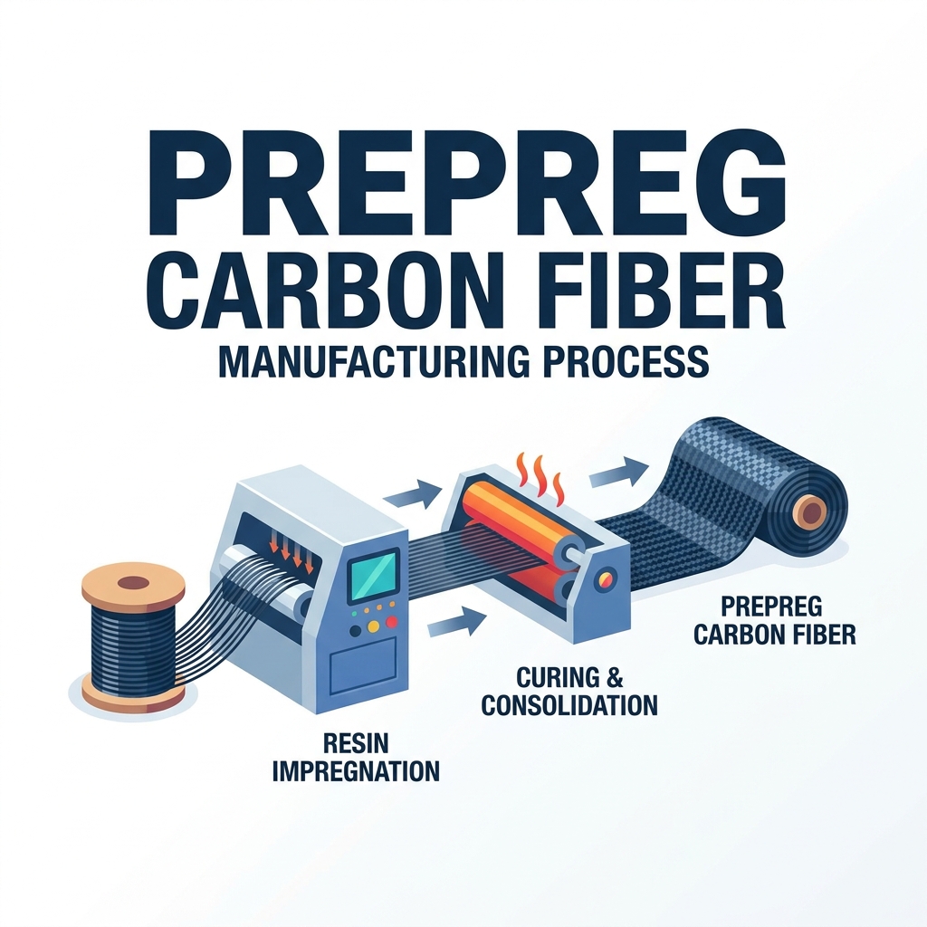 How Is Prepreg Carbon Fiber Made? Step-by-Step Manufacturing Process